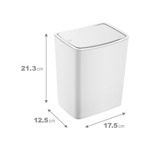 Touch Çöp Kovası 4 Lt Beyaz Belirtilmemiş