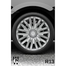 Kia Optima 13 İnç Jant Kapağı 4 Adet Gri G110