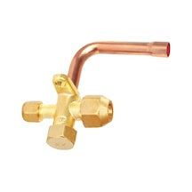Thermotrick 1/2" 90° Split Klima Servis Vanası