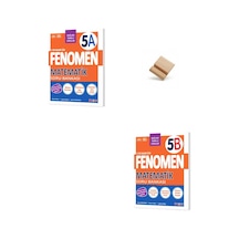 Fenomen 5. Sınıf Maarif Matematik 5a Ve 5b Soru Bankası + Telefon Standı
