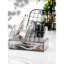 Organizerli Çekmece Set Platin Ak - 611 Plastik Turkuaz Diğer