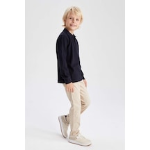 Defacto T8850a6-fw Erkek Çocuk Gabardin Pantolon T8850A6-R6164 Bej