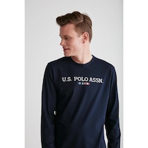 U.s. Polo Assn. Erkek Yuvarlak Yaka Pijama Takımı 001