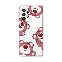 Samsung Galaxy Uyumlu A33 Silikon Desen117 Çok Renkli