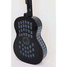 Beyaz Gitar Akor Cetveli Tablosu Stickerı Etiketi (2-4) (3-4) (4-4)