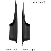 Siyah Ön 2-iç Kapılar Paneli Kolu Bmw 7-serisi F01 Araba İç Kapı Kolları Ön
