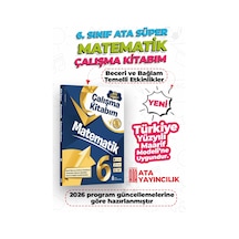 6. Sınıf Matematik Ata Süper Çalışma Kitabım Yeni