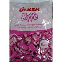 Toffe Çilek Aromalı Yumuşak Şekerleme 1 Kg.