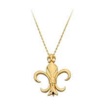 Altın Fransız Zambağı Kolye 80171637