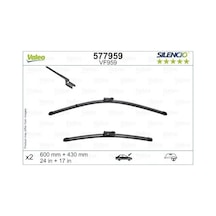 Valeo 577959 On Silecek Seti 52131453 52131454 95528211