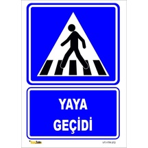 Yaya Geçidi 35x50 Cm Galvaniz Saç 0,4 Mm