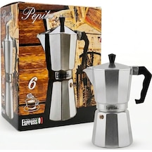 6 Fincanlık Moka Pot Espresso/italyan Kahve Makinesi