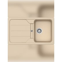Schock Formhaus D-100l Vanilla Granit Eviye Bej