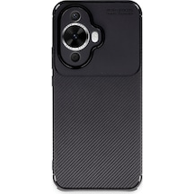 Nova 12s Kılıf Auto Focus Karbon Kapak - Siyah Bzsxx00 1
