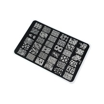 Nail Art Stamping Baskı Plakası Büyük Boy Xl Hk03