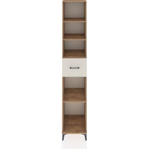 Hyperion Dolap 4 Raflı Tek Çekmeceli 44x44x243 Çam-aytaşı Atlas Çam