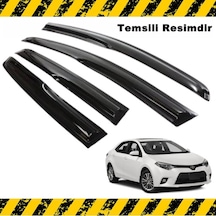 Corolla Uyumlu Mügen Cam Rüzgarlığı 2013 - 2018 Arası 4 Lü Set N11.33520