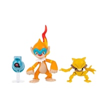 Pokemon Battle 3'lü Figür Seti Beldum Monferno Abra