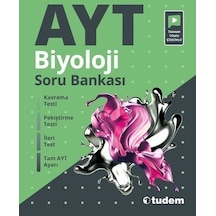 AYT Biyoloji Soru Bankası -  Tudem Yayınları
