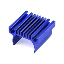 Geekyou Trax4 Ve Trax4-m İçin Mavi Alüminyum 180 Motor Soğutma Soğutucu - Rc Araç Yükseltme Parçası