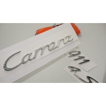 Porsche 911 Carrera 4S Bagaj 3M 3D Abs Yazı Logo Amblem Seti (549218224)