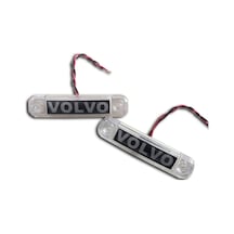 Ahmet Otomotiv Marka Yazılı Parmak Led Volvo Beyaz 12v-24v Uyumlu