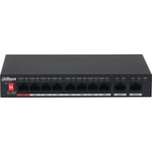 Dahua Pfs3010-8et-96-v2 8fe Poe Port 96w 2ge Uplink Switch