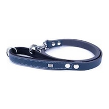 Konfor Klasik Deri Köpek Gezdirme Tasması Royalblue 2x140 Cm Çok Renkli