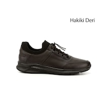 Gönderi(R) Erkek Kahverengi Bağcıklı Hakiki Deri Comfort Sneaker Ddma73542198 Kahverengi