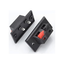 İkili Hoparlör Terminali 2cm X 5.5cm - Hoparlör Kabin Terminali - Hoparlör İkili Kabin Ses Portu