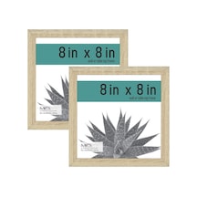 Ayrex Mcs Galeri Temel Çerçeve, Doğal Ahşap Tahıl, 20,32 X 20,32 Cm, 2 Paket