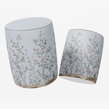 Bluehomeconcept Adawall Mini Colorful Flowers Puf