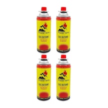 Campıng Tıme Bütan Propan Kamp Gaz Kartuşu 227gr 400ml 4adet Camp Sarı