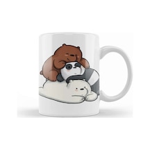 Bears Love We Bare Bears Kupa Bardak Porselen Karışık