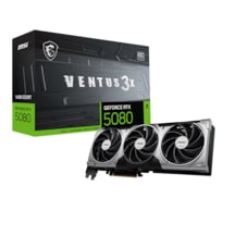 MSI GeForce RTX 5080 16G VENTUS 3X OC 16GB GDDR7 256 Bit DLSS 4 Ekran Kartı