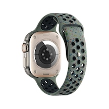 Watch 38mm Kordon Yeni Seri 2023 Krd-02 Uyumlu Strap Kayış Sbt- Haki