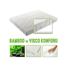 Babyhopeankara Ortopedik Bamboo Visco Yatak Tek Kişilik Yatak