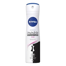 Nivea Black&White Invisible Clear Kadın Deodorant 150 ML x 2