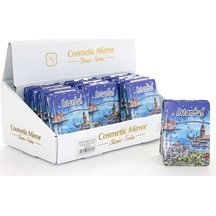 Taşlı İstanbul Tasarımı El Aynası İnce Alk2470a Diğer