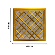 Diecor Led Döşenebilir Asma Tavan Uyumlu 60 60 Tavan Paneli Gold 60 X 60 Model:xa13