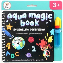 Lino Aqua Magic Book Eğlenelim, Öğrenelim (sihirli Boyama Kitabı) TFL-1004