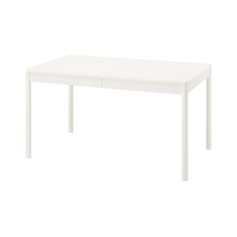Ikea Beyaz Zarif Yemek Masası - Açılır Yemek Masası