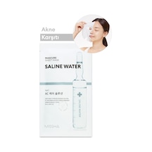 Missha A-C Vitaminleri İçeren Peeling Etkili Yaprak Maske 1 Adet Mascure AC Care Solution Sheet Mask
