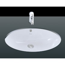 Creavit Tp211 Tezgah Altı Oval Lavabo 33 x 43 CM Beyaz