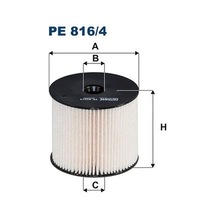 Fıltron Pe816/4 Mazot Fıltresı Expert P406 C5 Jumpy Partner Iı Berlıngo Iı Xsara Pıcasso Xsara Iı C4 Dw10td 2,0hdı 8
