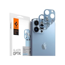 13 Pro Max / 13 Pro İle Uyumlu Kamera Lens Camı Koruyucu Glas.tr Optik 2 Adet Sierra Blue - Agl04032 50 x 22