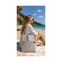 Asorty Tekstil Asorty Gabardin Bez Çanta Gri / Gümüş