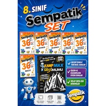 8.sınıf Sempatik 36 Haftalık Kazanım Denemeleri Seti + Lgs 900 Soruluk Kamp Maximumu
