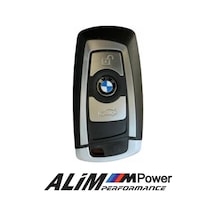 Bmw F10 / Bmw F30 Uyumlu 3 Buton Kumanda Kabı Gri Renk, 1. Kalite