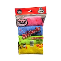 Cam Ve Temizlik Bezi Nano Teknoloji Mikro Fiber Bez Eko Paket 4 Lü 30x30 Fiber Eko